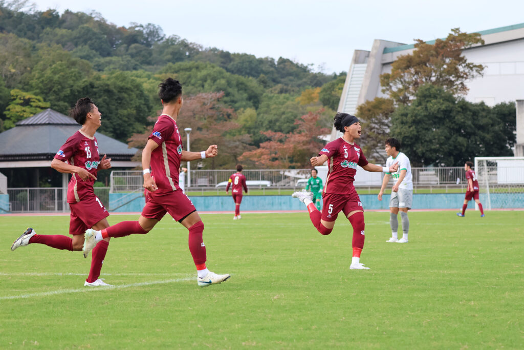 飛鳥FC 得点シーン